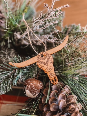 Longhorn Ornament