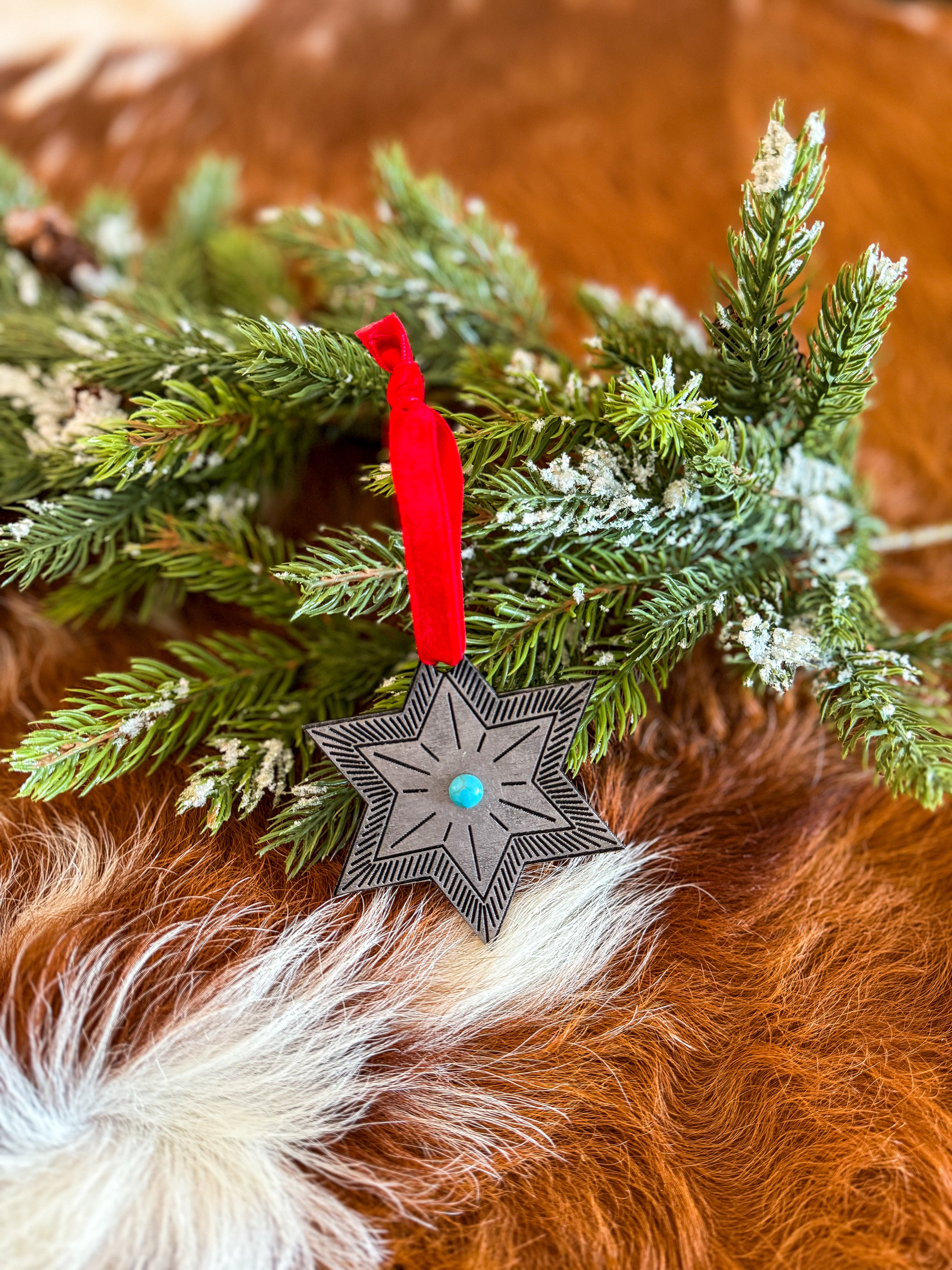 Turquoise Star Ornament – KNLZDesigns