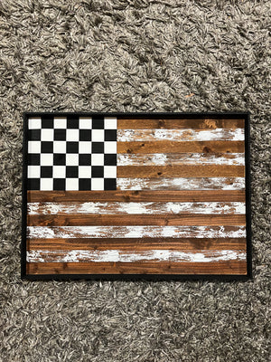 Abstract Flag 19.5”x26.5”